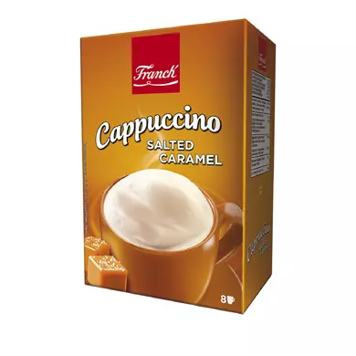 FRANCK Instant Cappuccino por - Sós karamell ízű 148 g