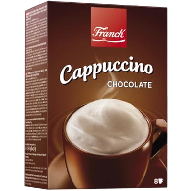 FRANCK Instant Cappuccino por - Csokoládé ízű 144 g 