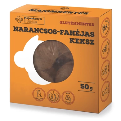 Majomkenyér Narancsos-Fahéjas keksz