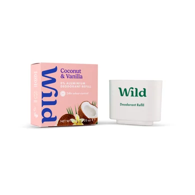 WILD Deo stift utántöltő Kókusz-Vanília illattal 40 g