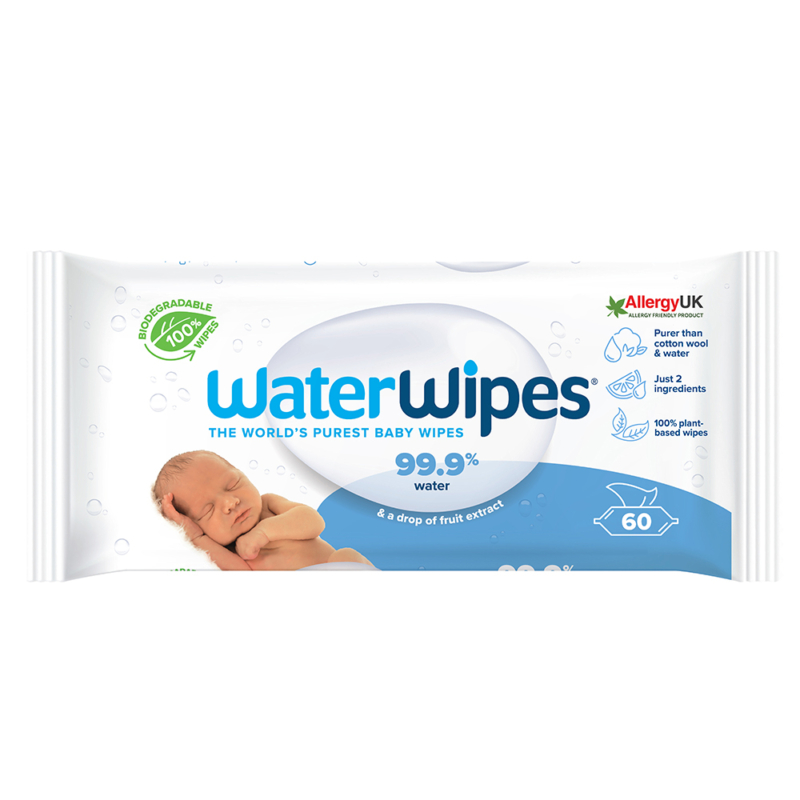 WaterWipes BIO Babatörlőkendő Alapcsomag 60db